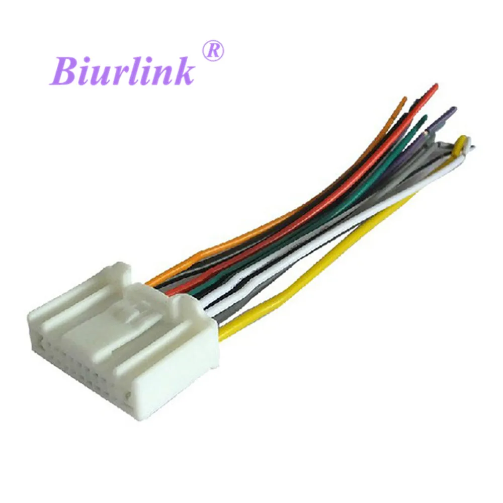 Car Stereo Radio Harness Cable Adaptor For Nissanin Cables, Adapters