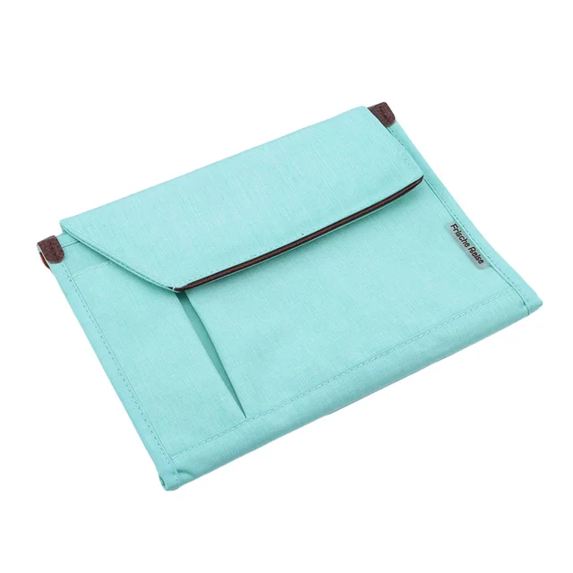 Waterproof Travel Document Bag Portable Student File Folder Oxford