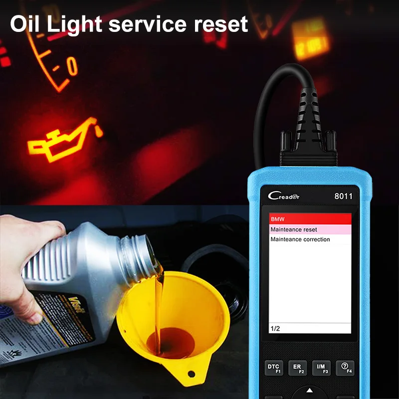 Устройство чтения кода LAUNCH Creader CR8011 Профессиональный OBD2 Авто диагностический