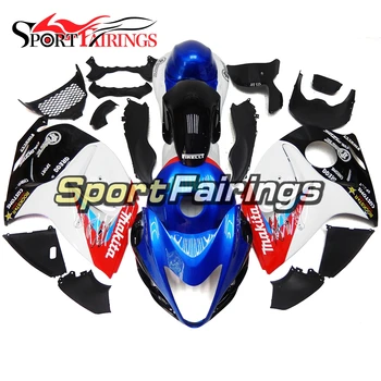 

Injection Fairings For Suzuki GSXR1300 Hayabusa Year 08 09 10 11 12 13 14 Motorcycle Fairing Kit ABS Makita Blue White Fittings