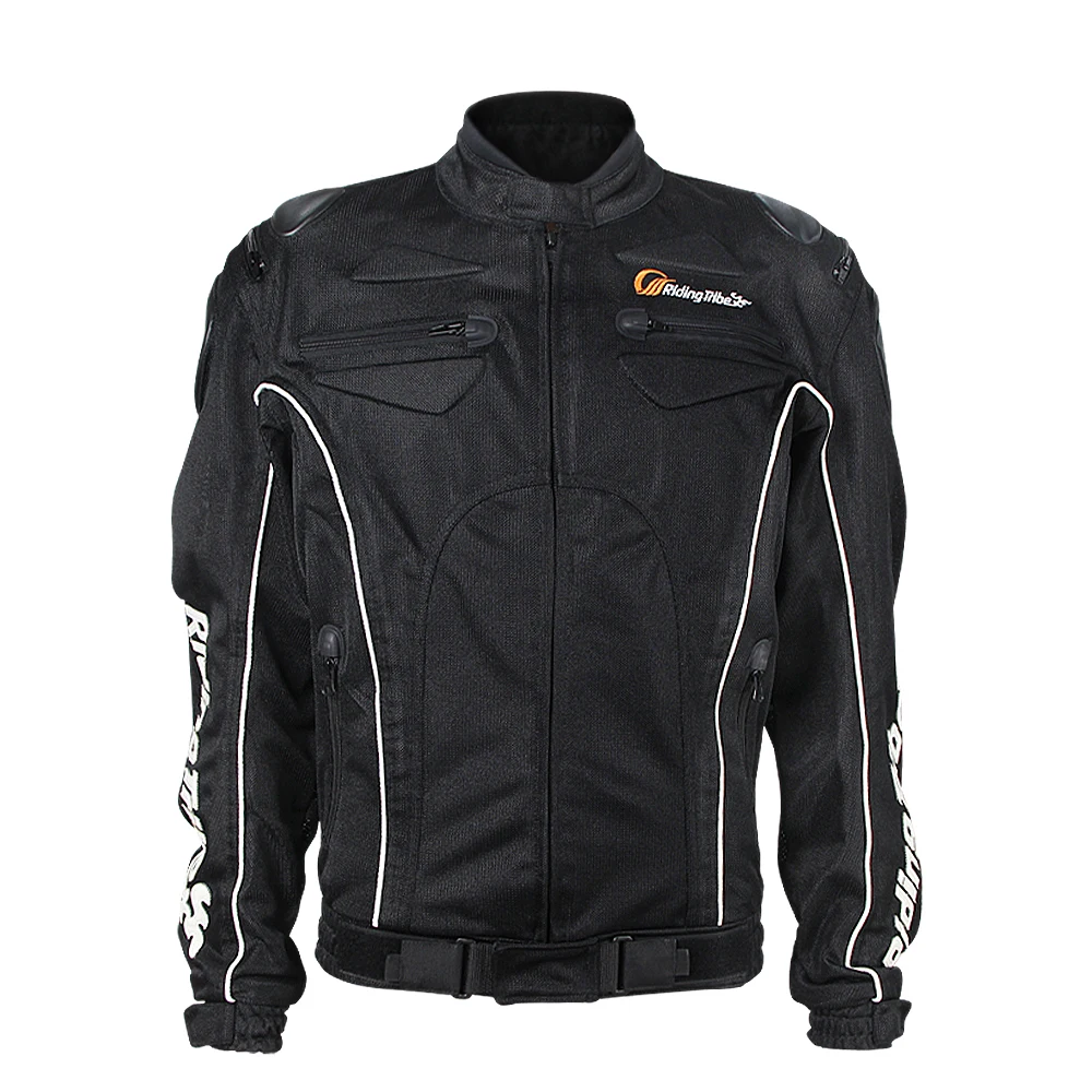 

Riding Tribe Black Breathable Racing Winter Jacket Motorcycle Warmer Waterproof Automobile Race Jackets Protection