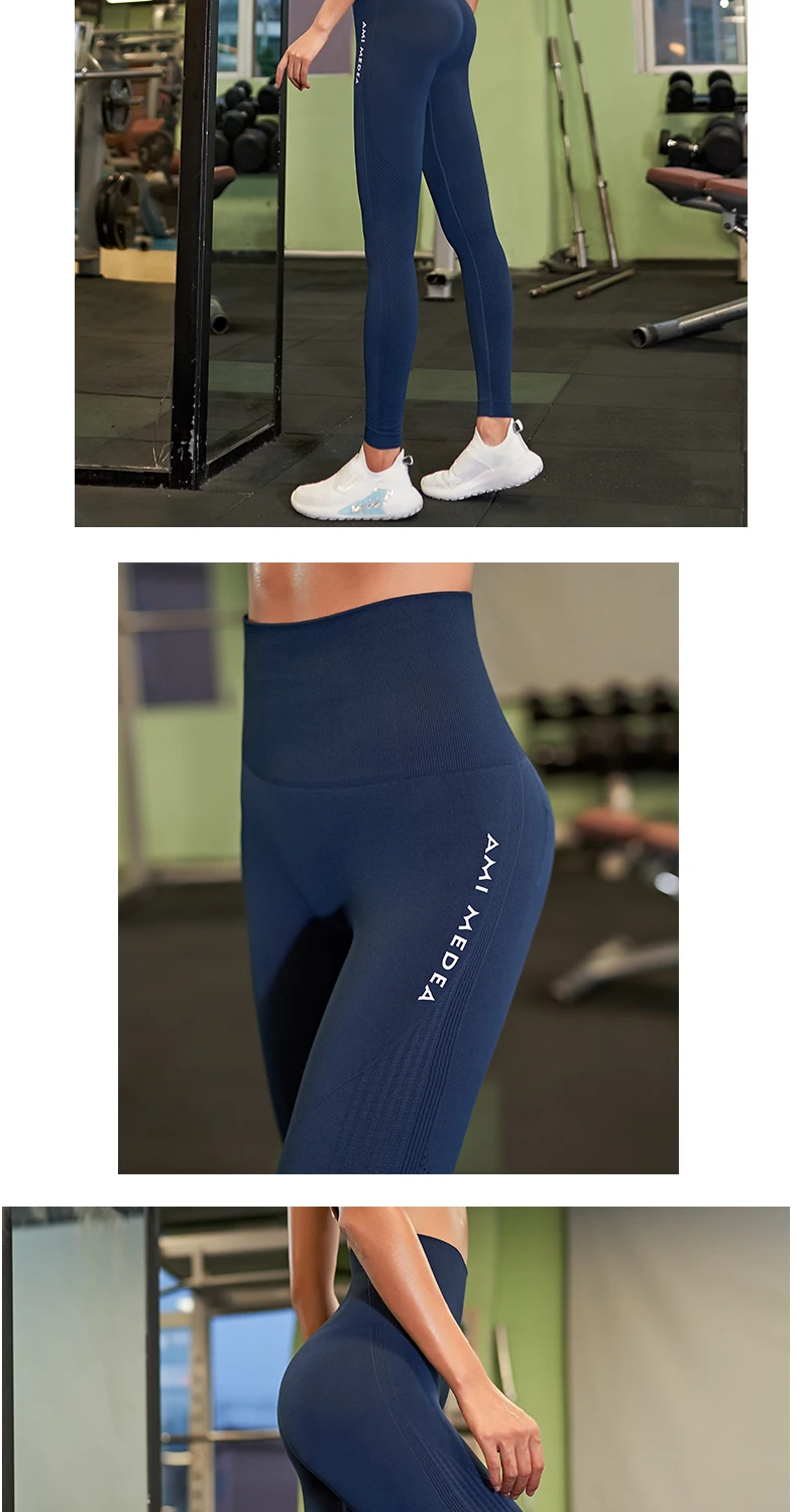 barriga controle yoga pant cintura alta esporte