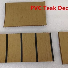 Лодка морская яхта синтетический ПВХ тиковая палуба настил пол системы с черными полосками