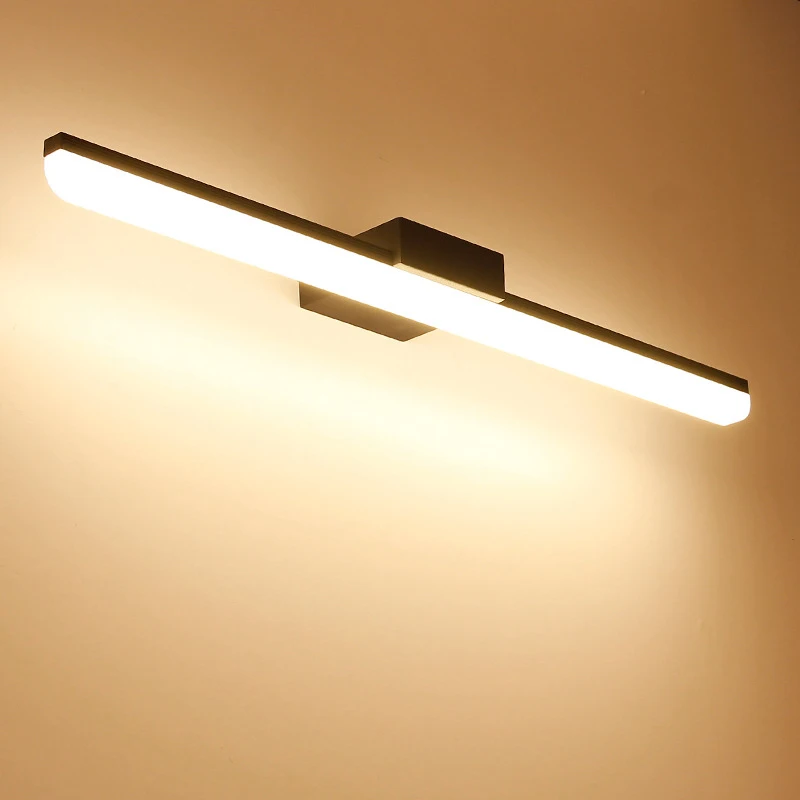 Billige Nordic spiegel led licht 85 265 v 9 watt wasserdichte bad schrank lampe Europa Amerikanischen kommode make up beleuchtung