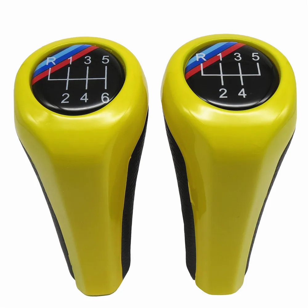 

FaroeChi 5 6 Level Speed Car Drive Gear Shift Knob Handle for BMW 1 3 5 6 Series E30 E32 E34 E36 E90 E91 E92 F30 Z5 F20 M3 M4 M5