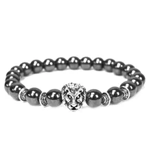 Dropshiping Горячая Мода Проложить Лев Крест гантели шлем браслет с буддийскими шармами для мужчин женщин Парные браслеты ювелирные изделия Pulseiras