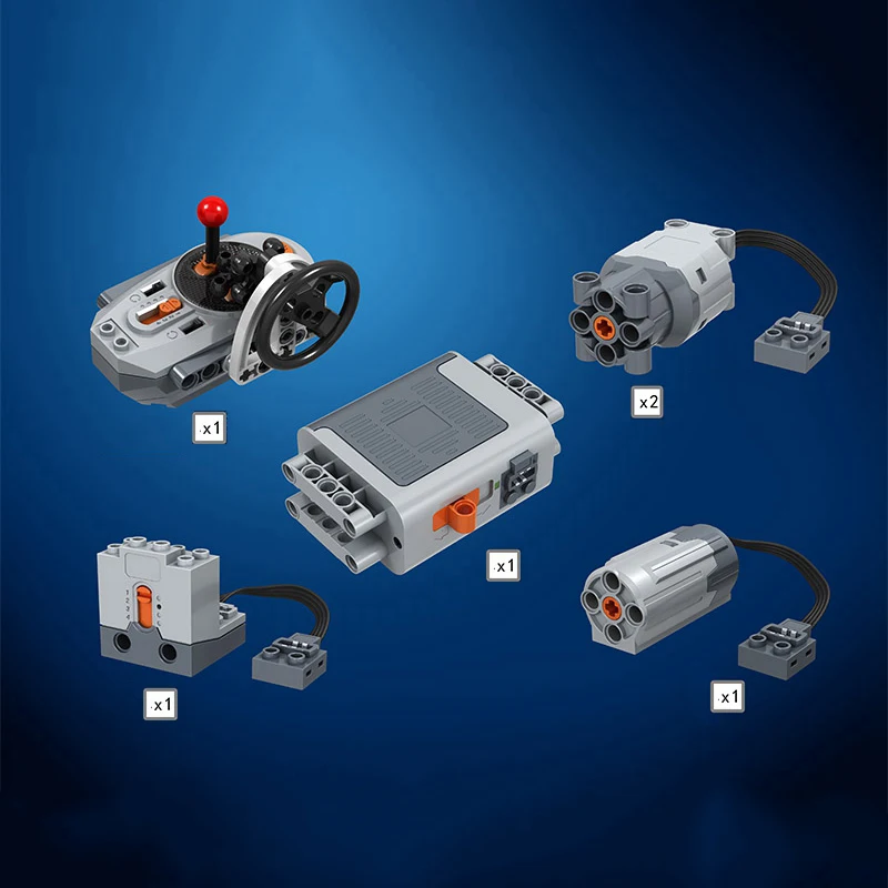 Новый 729 шт Technic MOC F1 Supercars пульт дистанционного управления RC гоночный автомобиль