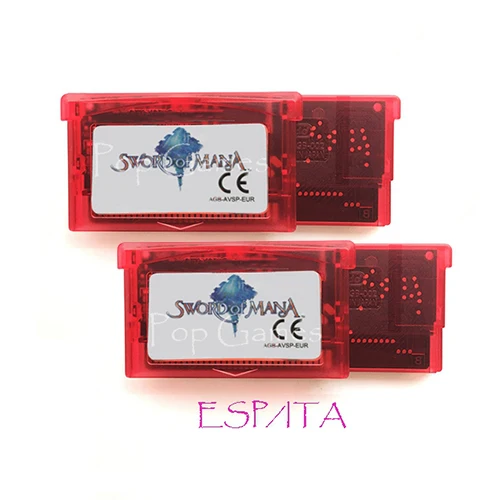 

Sword Of Mana English or ESP/ITA Language for 32 Bit Video Game Cartridge Console Card Handheld Player