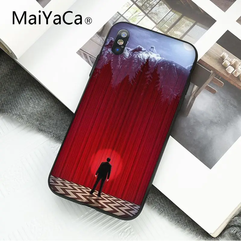 MaiYaCa Твин Пикс огонь ходить со мной чехол для телефона для iphone 11 Pro 11Pro Max 8 7 6 6S Plus X XS MAX 5 5S SE XR - Цвет: A3