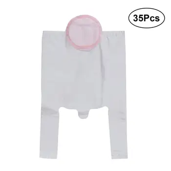 

35PCS Commode Liners with Super Absorbent Pads Disposable Commode Liners Pail Bags Only Suit For Child Kids