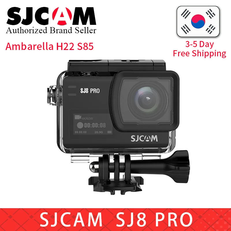 

Original SJCAM SJ8 Pro 60fps 8X Digital Zoom 1290P 4K Action Camera WIFI Remote Control pro yi 4K Waterproof sports DV 4k camara