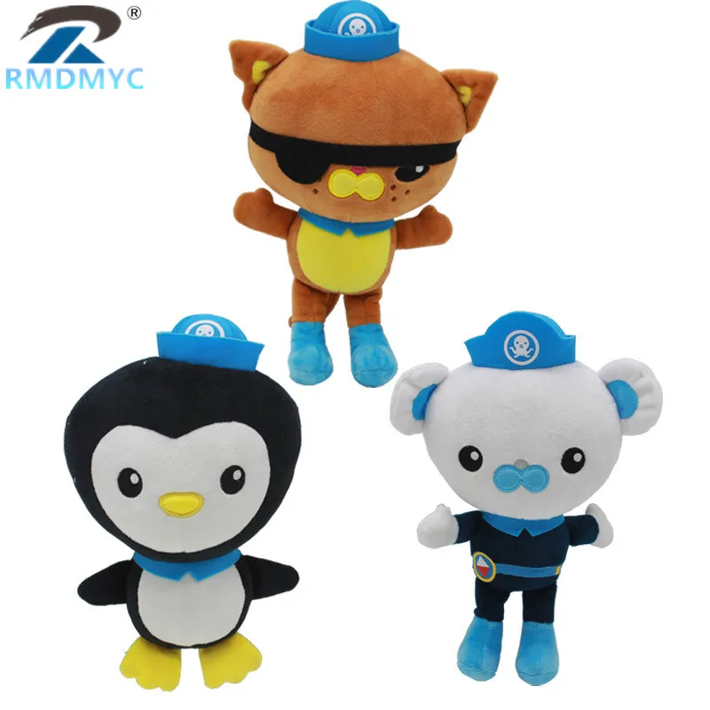 Octonauts плюшевые игрушки милые 15 ~ 45 см аниме Octoplush песо Kwazii капитан барнакулы Мягкие