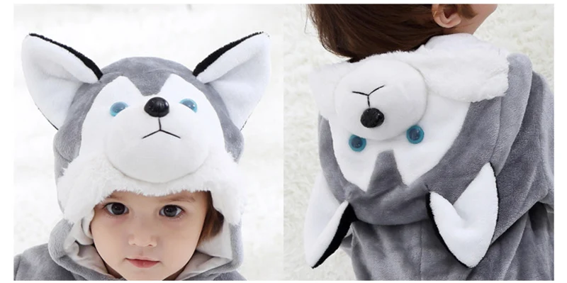 Baby Pokemon Kigurumi Pajamas Clothing Newborn Infant Romper Onesie Animal Anime Costume Outfit Hooded Winter Jumpsuit