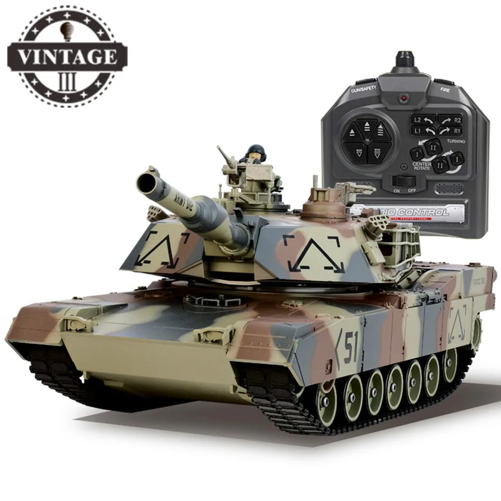 

iPiggy 1/26 Scale Shooting BB Bullets Tank Set RC Military Car Remote Control Model Boy Toy Gift Vehicle