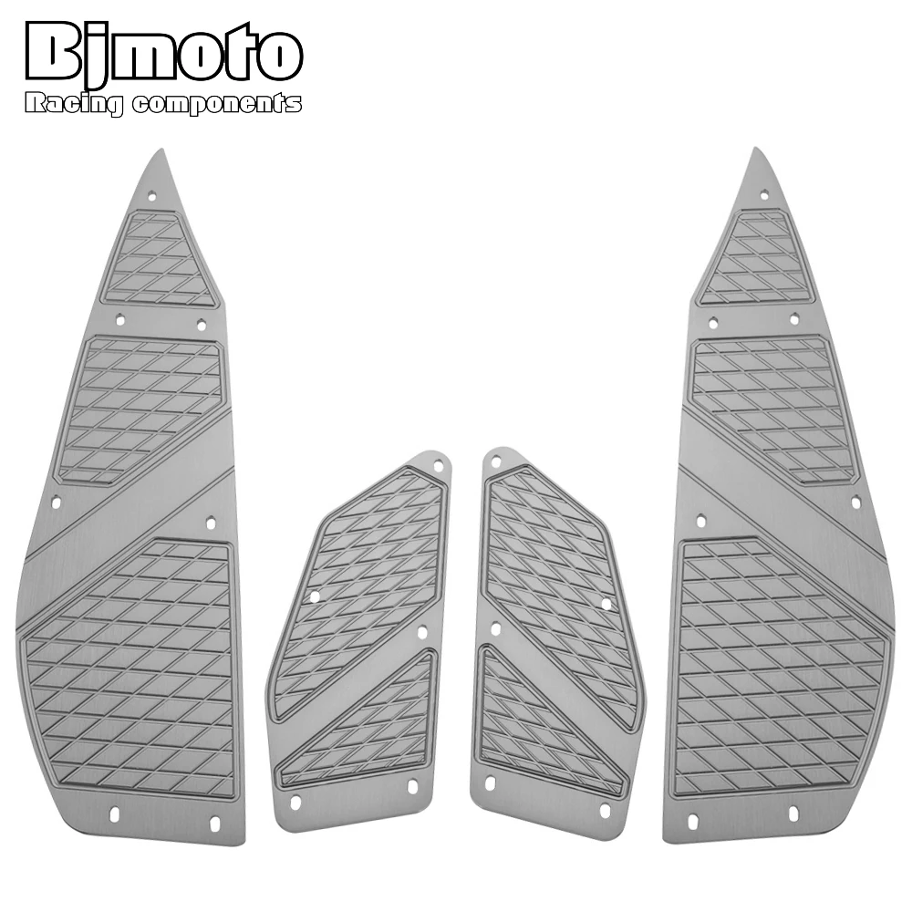 

Motorcycle XMAX 300 250 Front Rear Footrest Pedal Motorbike Footboard Steps Foot Plate pad For YAMAHA XMAX300 2017-2018 XMAX250