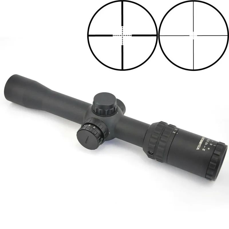 Широкоугольный оптический прицел Visionking 2-10x32 для охотничьей винтовки с
