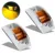 4 pcs Ambra Rimorchio del Camion Della Lampada 12 LED Armored Led Marker/Liquidazione Corsa e Jogging Luci Utilizzato in viaggio rimorchio camper RV camper