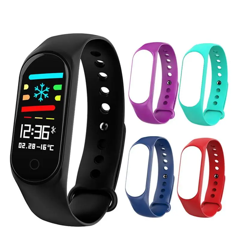 

Original 5 Colors Replacement Band Strap for Mi Band 4 3 Fitness Bracelet Waterproof Scratch Resistant Bracelet Miband 4 3 Strap