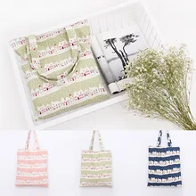 YILE 2 слоя ручной работы из хлопка холст эко хозяйственная сумка через плечо с принтом дома три цвета на выбор L211