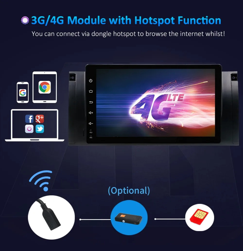 Flash Deal Bosion Car Multimedia Player Android 9 GPS Stereo System For BMW/E39/E53 ROM 32GB Wifi FM AM Radio dvd automotivo canbus camera 21