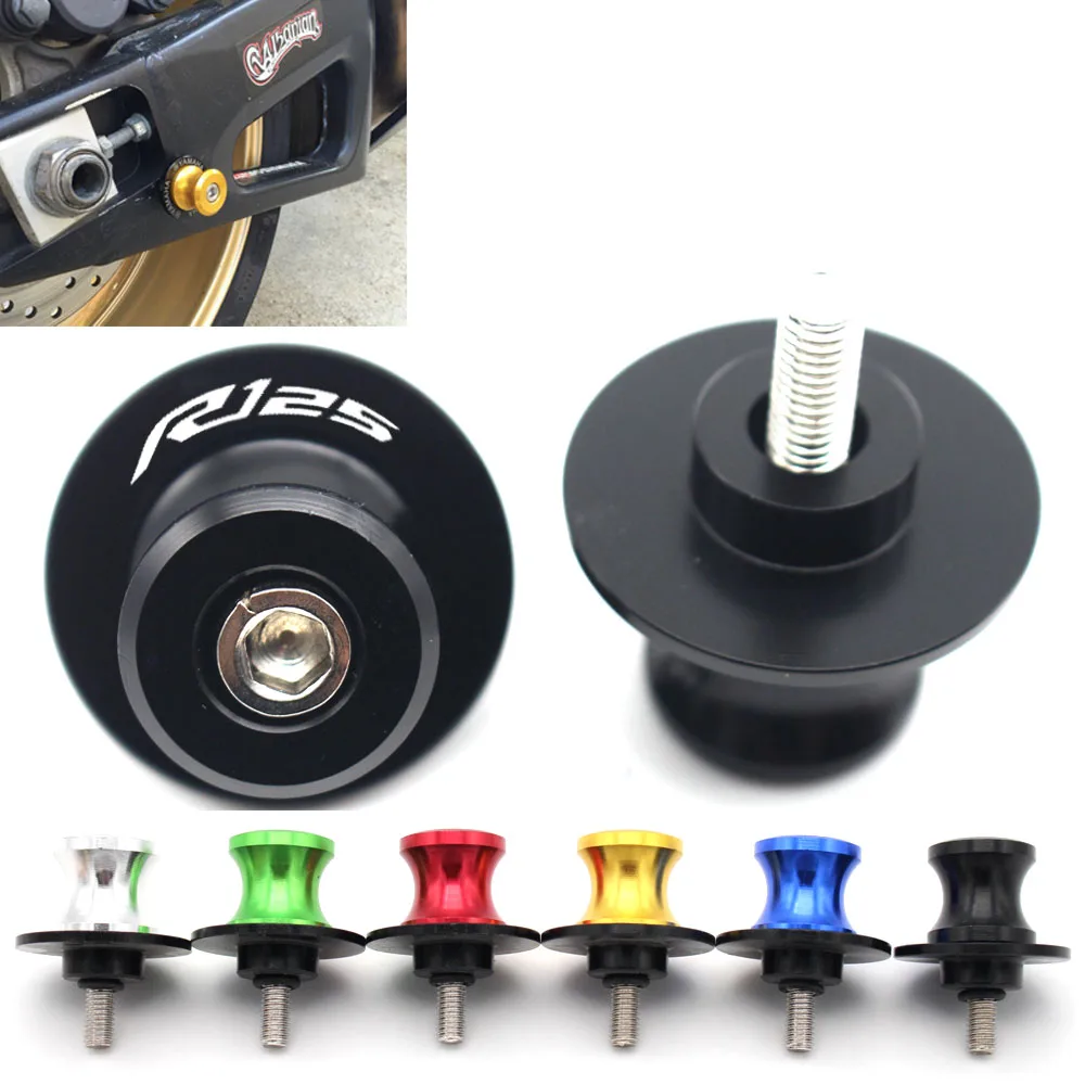 Swingarm Sliders Spools Screws Stand Slider Motorcycle For Yamaha R125