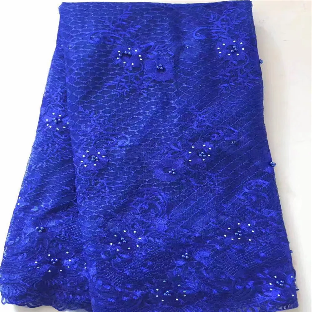 

Latest French Nigerian Laces Fabrics with beaded stones Tulle African Laces Fabric Wedding African French Tulle Lace HJ438-1
