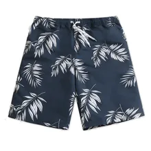 Пляжные брюки Для мужчин свободного покроя для быстросохнущие пятиминутные брюки большие брюки большого размера со шнуровкой в праздник Мужские Шорты для купания