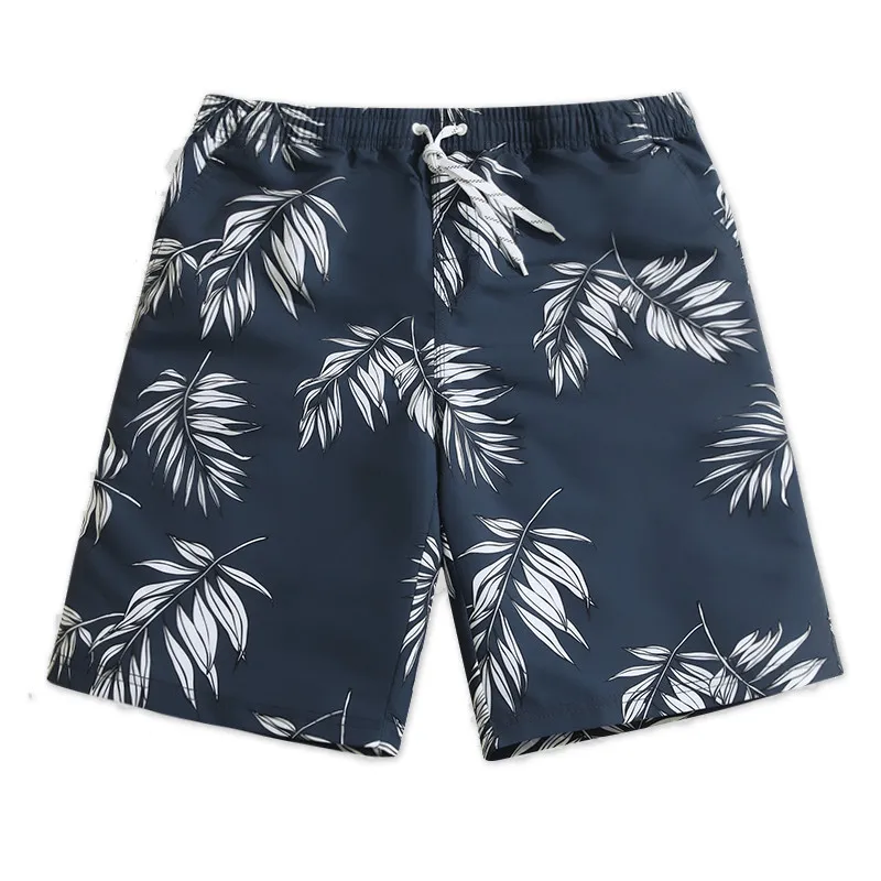 

Beach Trousers Men's Loose Quick-drying Five-minute Trousers Large-size Pants Lace-in Holiday Swimming Trunks
