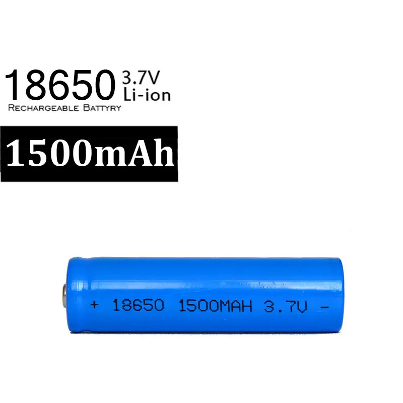 KingWei 2017New 4шт./лот 18650 1500 мАч 3 7 в перезаряжаемая батарея синие литий ионные
