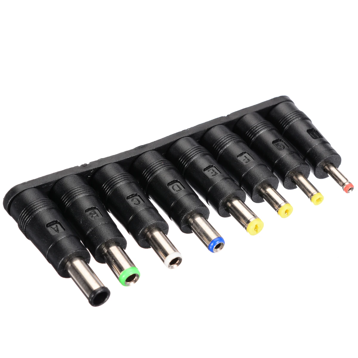 8Pcs/pack AC DC Power Charger Adapter Tips Universal 8 Tips Head Charger For Asus Samsung Laptop PC