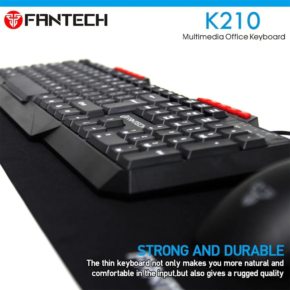 FANTECH K210 Multimedia Office Keyboad 11 FANTECH K210 Multimedia Office Keyboad 11