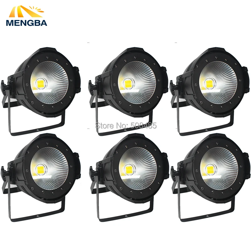 

6pcs/lot LED Par Light COB 100W High Power Aluminium DJ DMX Led Beam Wash Strobe Effect Stage Lighting