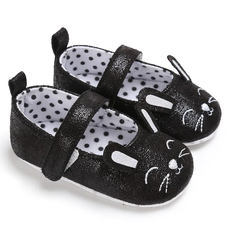 

Cute Smile Lucky Meow baby Princess Shoes Baby Girls Newborn Prewalker Girl Toddler Shoes for 0-18M