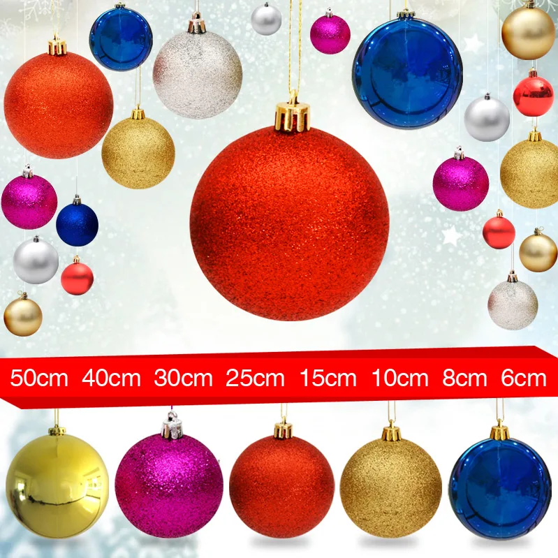 Hot Selling Newest 2019 Christmas Decorations Hanging Ball Light Flash Large Ball Holiday Decoration Ceiling Hanging Accessories