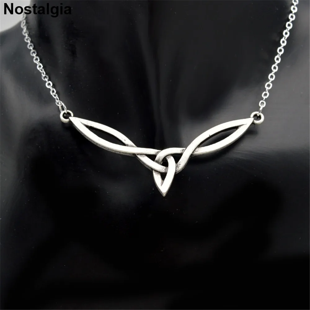 Ностальгия подвеска с ирландским узлом троица Triquetra Triskele в шотландском стиле