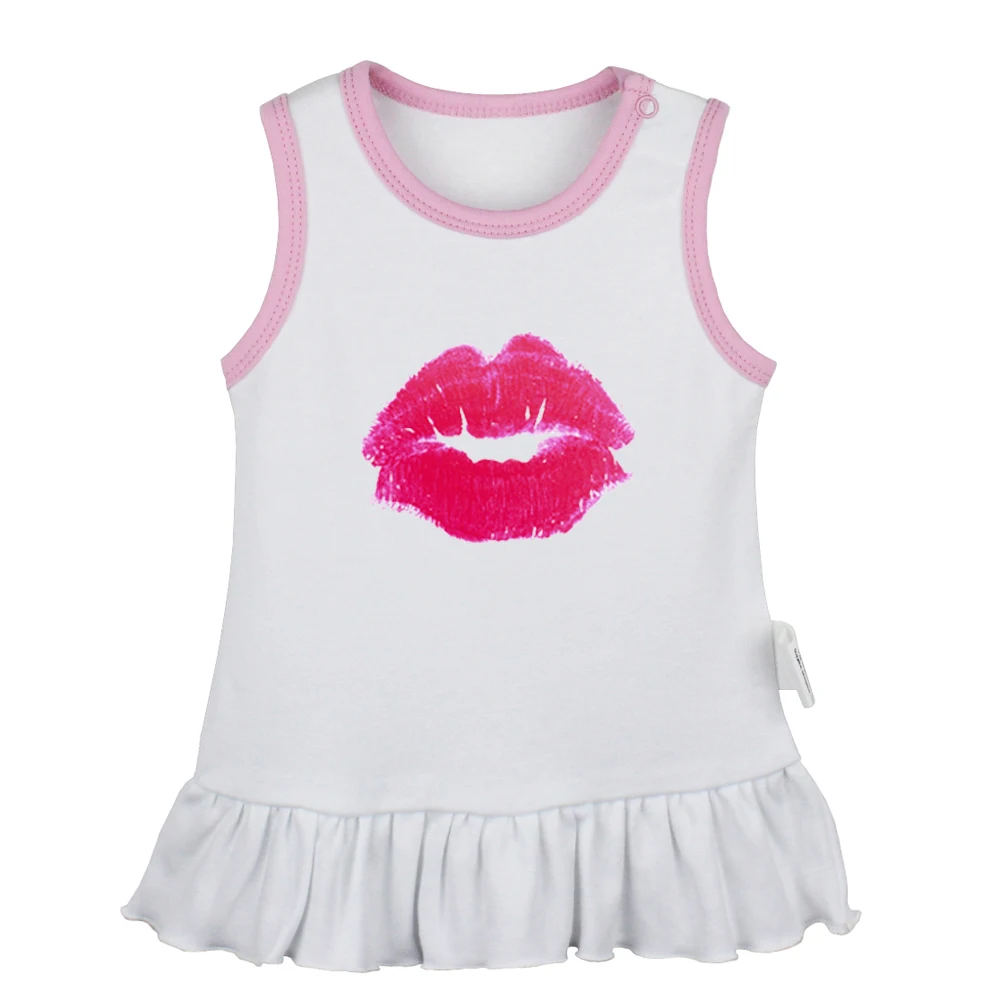 Toddler Infant Baby Girls Clothes Little Mouse Cotton Sleeveless Dress Outfits