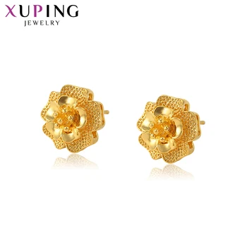 

Xuping Earrings Flower Shaped for Women Fresh Jewelry Temperment Fashion Thanksgiving Day Gift 97604