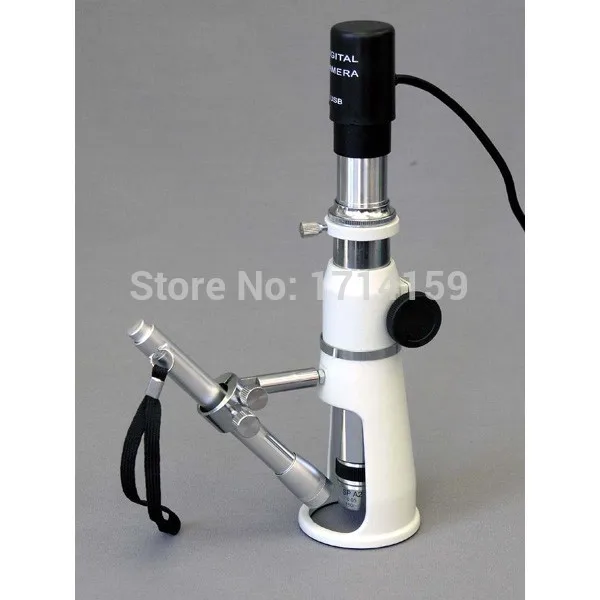 

Shop / Measuring-AmScope Supplies 50X Stand - Shop - Measuring Microscope + Pen Light