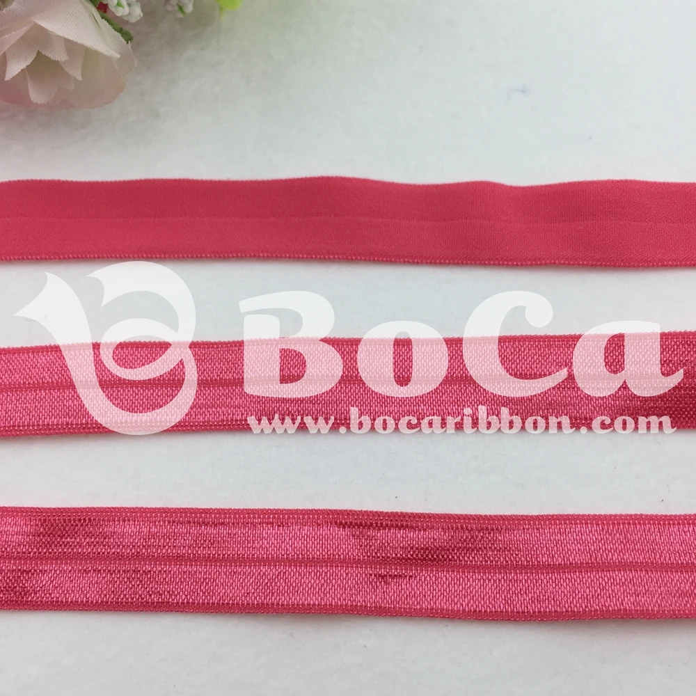 Wedding Watermelon Color popular watermelon color buy cheap lots from 58solid fold over elastic 100yardsroll free shipping
