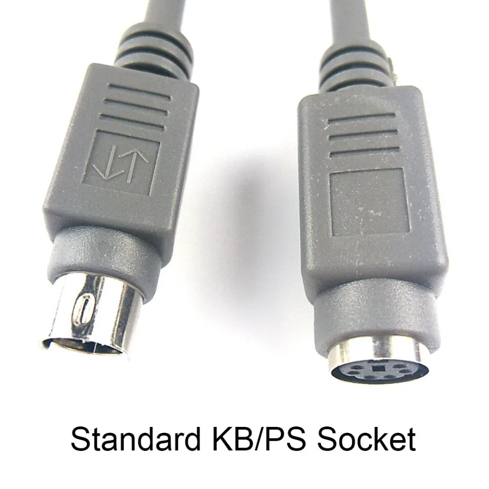 2 шт. сканер штрих кода PS2 кабель 3 м (10 футов) для символа LS2208AP LS1203 LS4208 LS4278 DS6707 DS6708