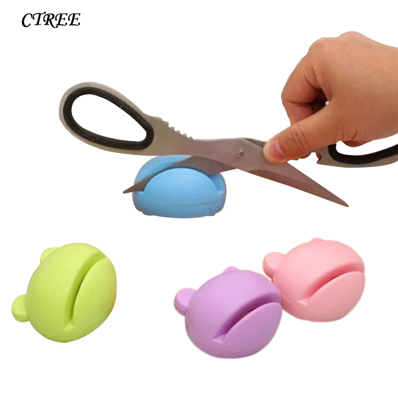 

CTREE Creative Mini Cartoon Knife Sharpener Household Candy Colored Grindstone Sharpening Tool For Sharpening Kitchen Tools C434