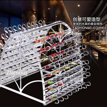 Держатель ложки из нержавеющей стали, поднос для фруктов, десерт, буфет, стойка для фруктов, 144 головок, подставка для закусок, продукт питания, ресторанный буфет