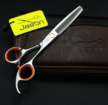 

Hair Scissors Jason Human Hair Shear &amp Thinning Scissors Barber Scissors 5.5Inch/6Inch, 1pcs/lot New Arrived
