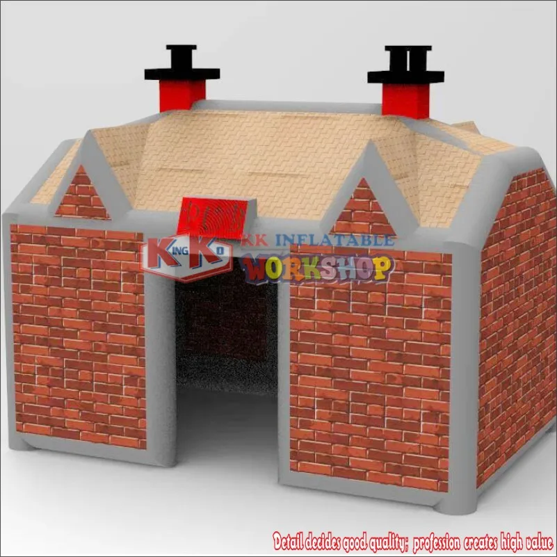 

Large outdoor club party event inflatable Irish bar tent