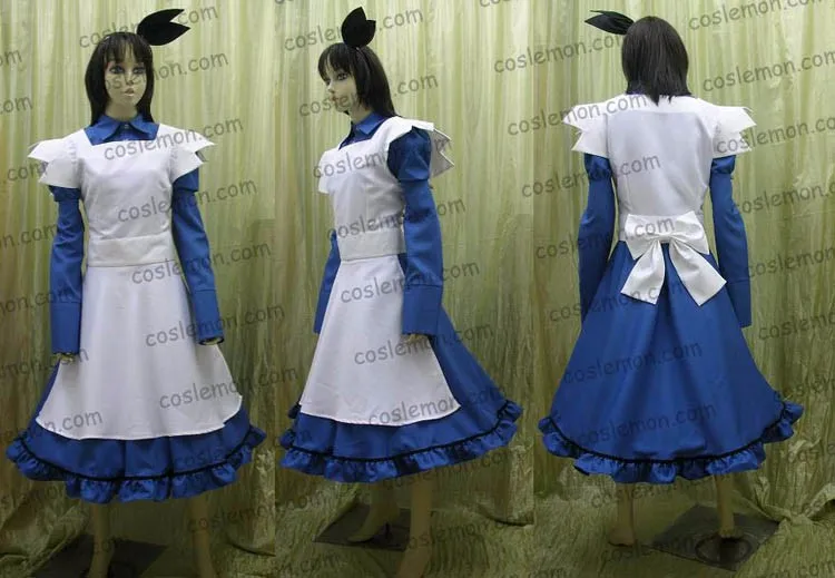 Are You Alice Marianne Cosplay Costume Halloween Uniform Outfit Dress Apron Headdress Custom Made Cosplay Costume Costume Halloweenhalloween Costumes Dresses Aliexpress