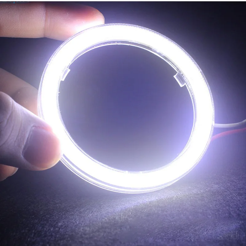 TPTOB 2 pcs Car Angel Eyes Led Halo Ring Headlight DRL Universal for Car Auto Moto Motorcycle Accessories DC 12V 10W цена TPTOB 2 pcs Car Angel Eyes Led Halo Ring Headlight DRL Universal for Car Auto Moto Motorcycle Accessories DC 12V 10W цены онлайн