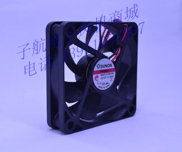 SUNON ME60151V1-000C-A99 60*60*15 12V 1 92 W 2 wire power вентилятор шасси | Компьютеры и офис
