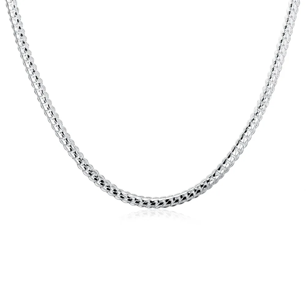 Мужское ожерелье Змея из серебра 925 пробы 5 мм|fashion jewelry|jewelry fashionjewelry free shipping |