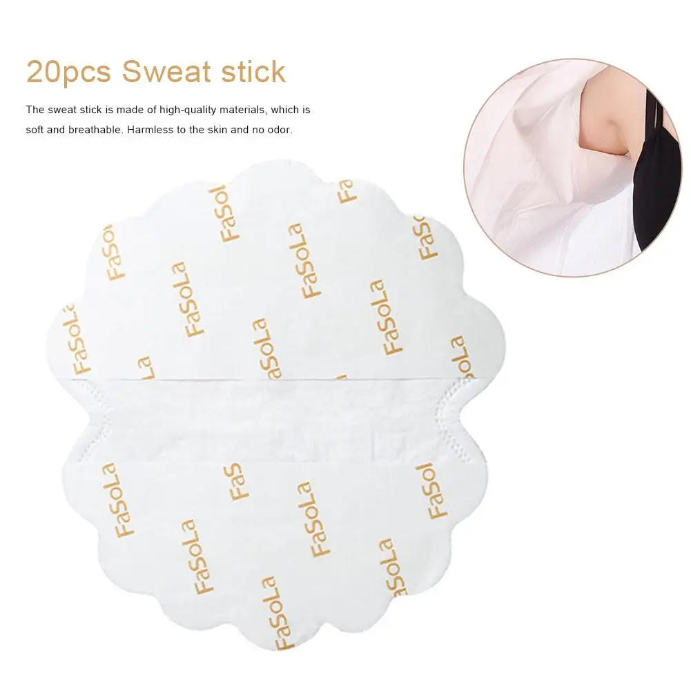 20PCS Armpits Sweat Pads For Underarm Summer Disposable Anti Stickers Paper Men Women |