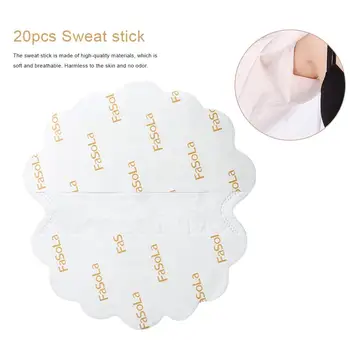 

20PCS Armpits Sweat Pads For Underarm Summer Disposable Anti Sweat Stickers Sweat Paper Underarm Stickers For Men Women